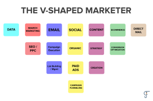 Read more about the article What is a V-Shaped Marketer? Top 10 Skills Required
